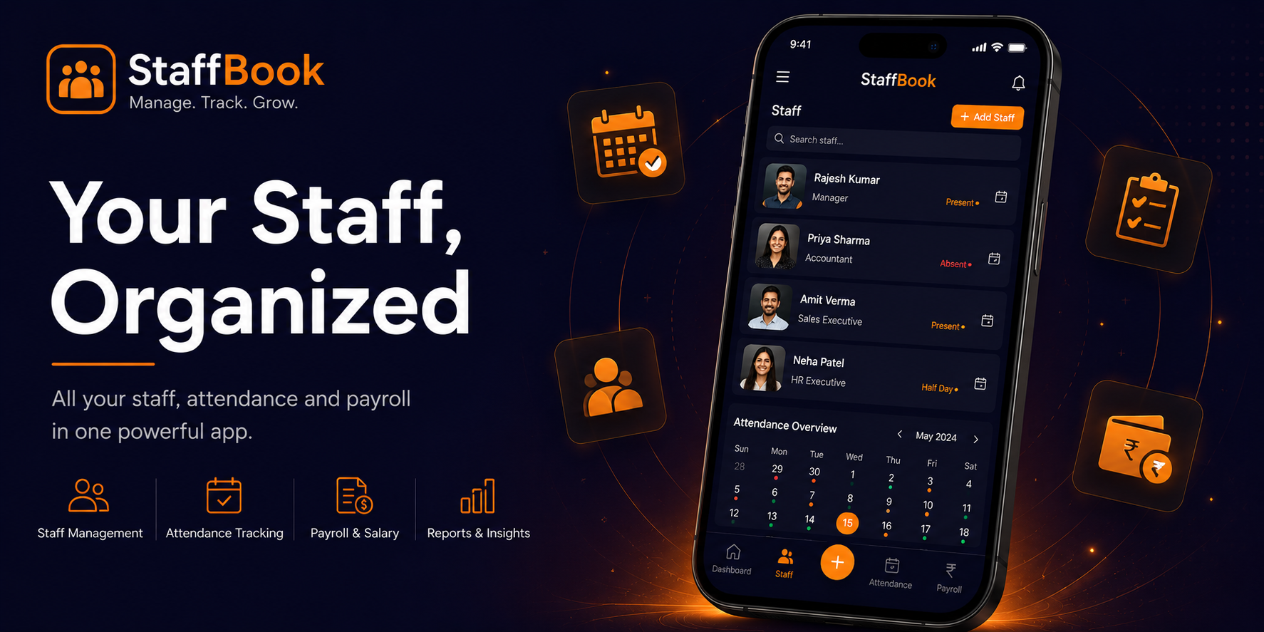 StaffBook Preview
